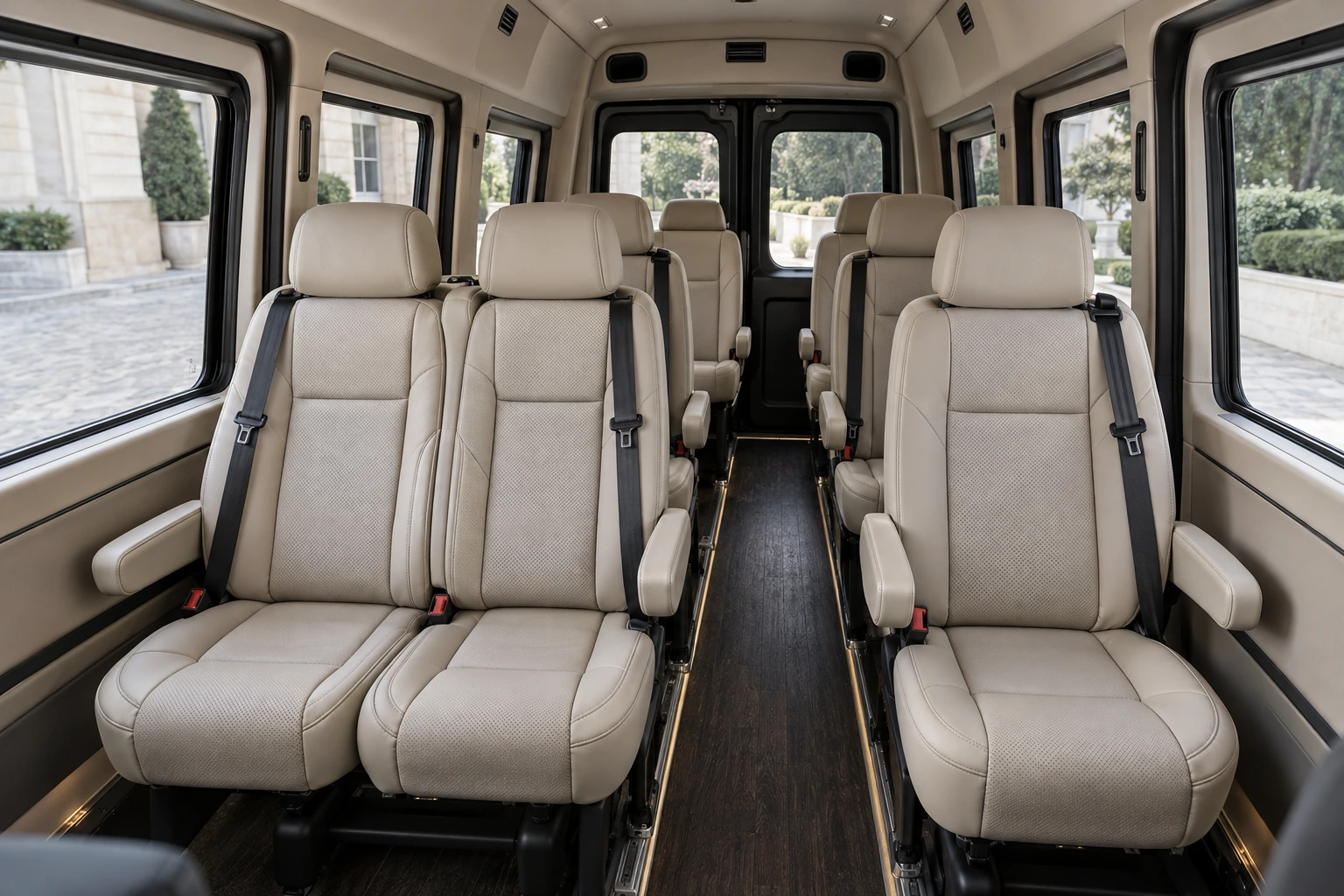Mercedes-Benz Sprinter — temsili iç mekân düzeni